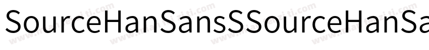 SourceHanSansSSourceHanSansSC Mediu字体转换